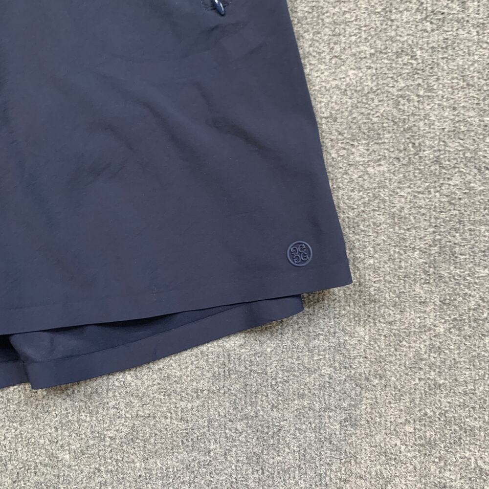 G/Fore Skort Womens XS Extra Small Blue Tech A Line Pull Up Zip Pockets Golf - Picture 3 of 11